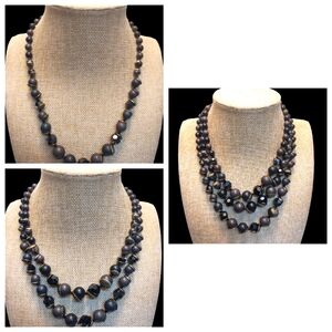 Lot Of 10 Premier Designs Necklace CROWD PLEASER 3 In 1 Necklace New In Bag